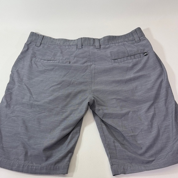 Travis Mathew Light Gray Flat Front Shorts - Picture 3 of 9
